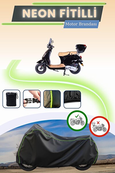 Cemku Cool حقيبة خلفية وقفل باللون الأسود النيون قماش مجدّل غير متوافقة مع فا...