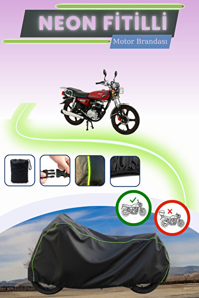 Cemku Cool قماش محرك متوافق مع نيون فيتيل أبوش CGA 125i من بلاك كيلت