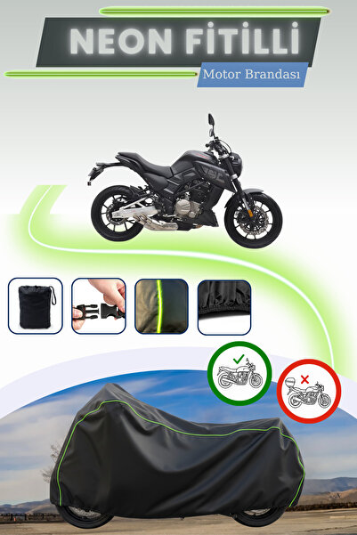 Cemku Cool غطاء محرك متوافق مع نيون فيتيل أورورا إس كيه 250 كيه باللون الأسود