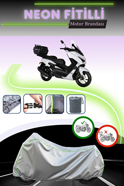 Cemku Cool حقيبة خلفية رمادية نيون قماش مجدّل وقفل غير متوافقان مع قماش المحر...