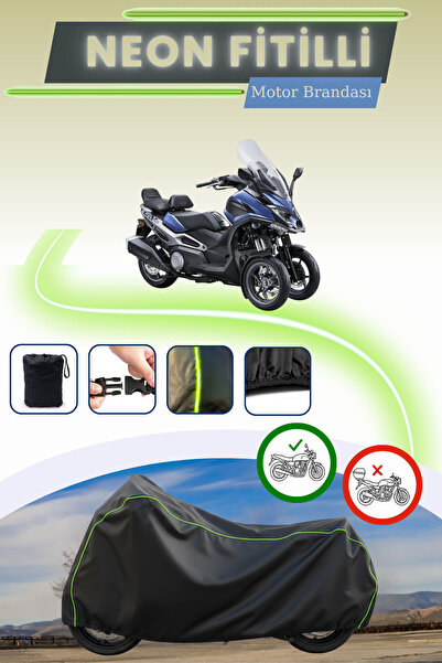 Cemku Cool غطاء محرك كيمكو CV3 أسود قماش مجدّل حقيبة بدون قفل