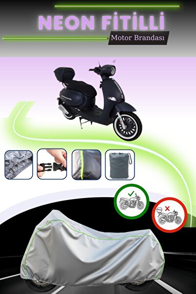 Cemku Cool رمادي قماش مجدّل حقيبة ،غطاء محرك أرورا كابوتشينو 125 بدون قفل