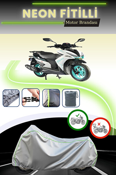 Cemku Cool رمادي قماش مجدّل حقيبة، غطاء محرك موتولوكس MW46 بدون قفل