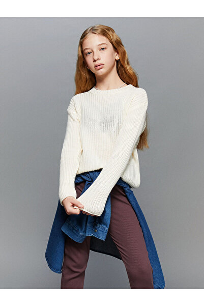 LC Waikiki Lcw Kids Crew Neck Girls Knitwear Sweater