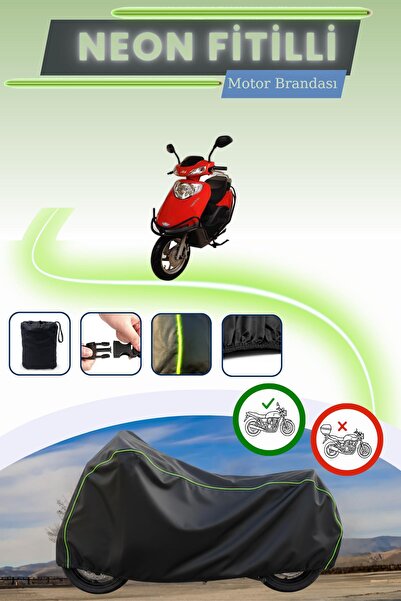 Cemku Cool غطاء محرك متوافق مع قفل أسود نيون فيتيلي ألتاي كارير 110 برو