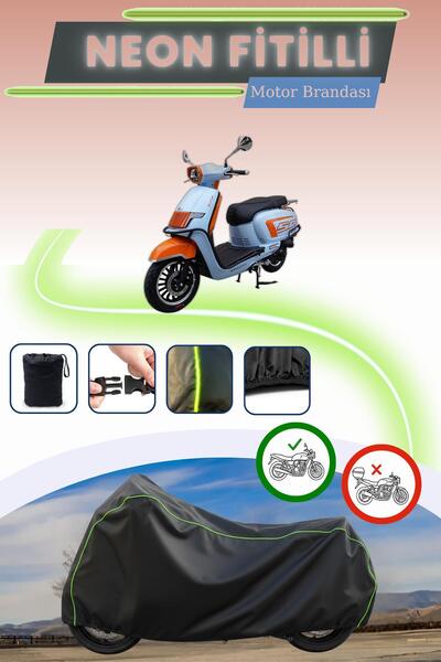 Cemku Cool غطاء محرك متوافق مع نيون فيتيلي أباتشي بيوتي 50 باللون الأسود