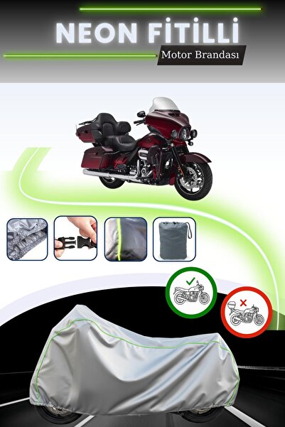 Cemku Cool قماش دراجة نارية متوافق مع نيون فيتيل هارلي ديفيدسون CVO ألترا ليم...