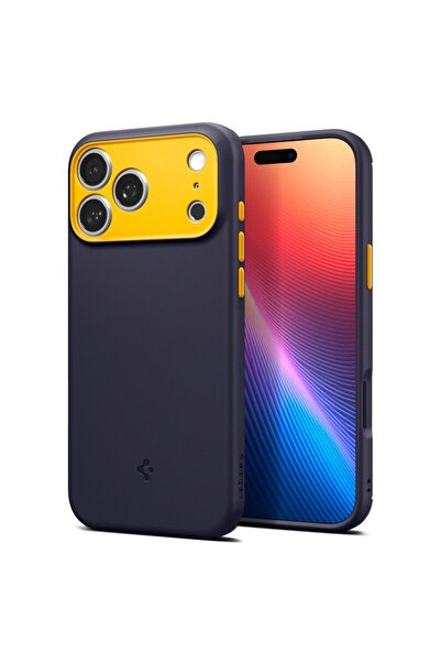 Spigen جراب سيليكون ماج سيف نانو بوب ماجفيت باللون الكحلي مانع للانزلاق لهاتف...