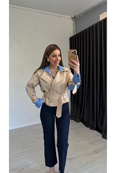 elif teke Shirt Jacket Beige