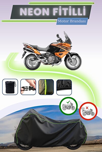 Cemku Cool غطاء محرك متوافق مع نيون فيتيلي هوندا XL 1000V فارادريو باللون الأسود