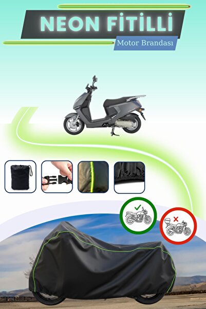 Cemku Cool حقيبة خلفية وقفل باللون الأسود النيون قماش مجدّل غير متوافقة مع قم...