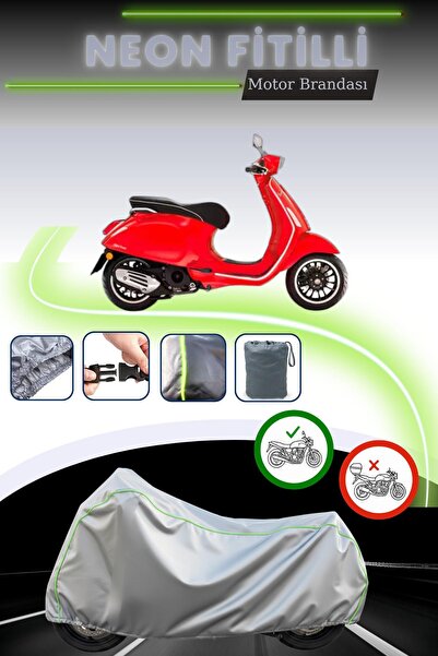 Cemku Cool قماش دراجة نارية متوافق مع نيون فيتيل فيسبا سبرينت إس 125 باللون ا...