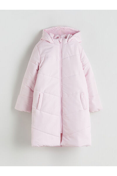 LC Waikiki Vizyon Yeni Sezon Kapüşonlu Kız Çocuk Mont