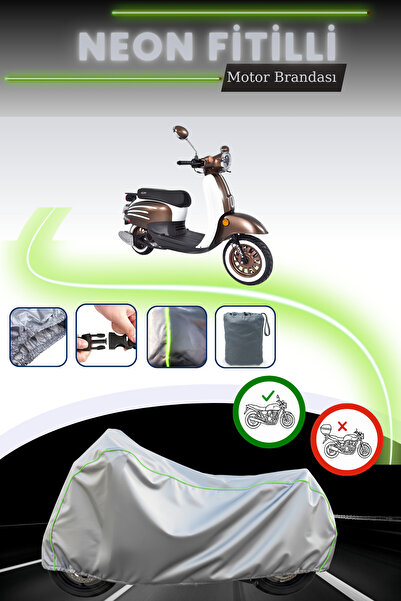 Cemku Cool حقيبة خلفية رمادية نيون قماش مجدّل وقماش محرك متوافق مع أورورا داز...