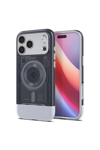 Spigen غطاء حماية ماج سيف لهاتف آيفون 17 برو ماكس، تصميم كلاسيكي C1 ماج فيت ج...