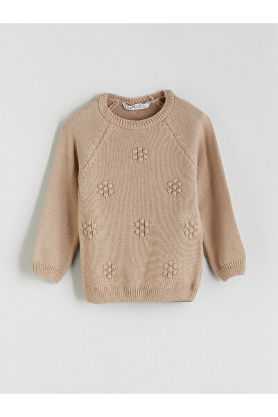 LC Waikiki Lcw Eco Crew Neck Girl's Knitwear Sweater