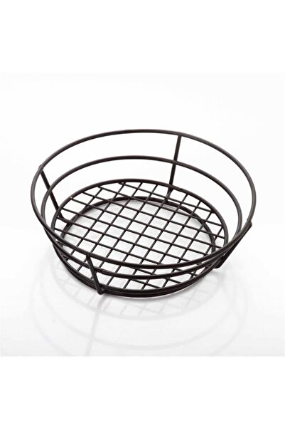 Altınbaşak Round Bread and Fruit Basket, 17X6 cm