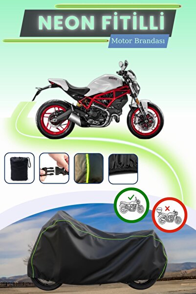 Cemku Cool غطاء محرك متوافق مع نيون فيتيل دوكاتي مونستر 797 بلس باللون الأسود