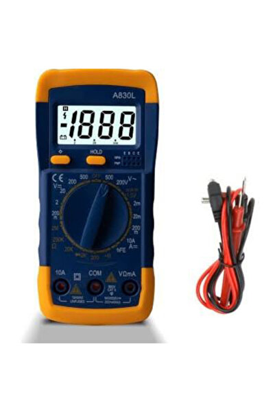 abnturk Yüksek Kaliteli Multimetre Ölçü Aleti