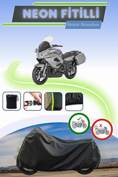 Cemku Cool غطاء محرك أسود متوافق مع نيون فيتيل سي إف موتو 650 تي كيه