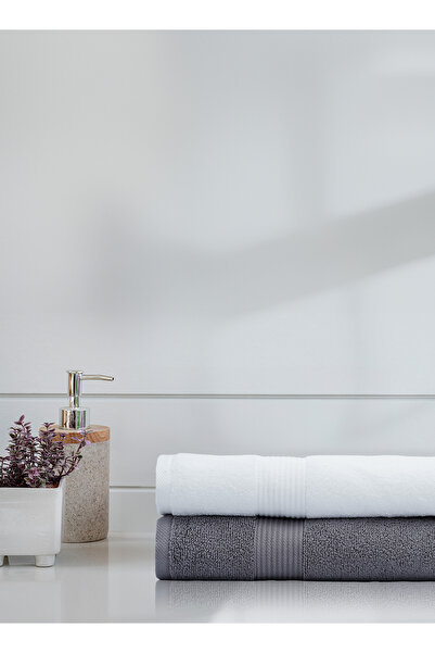 American Linen 2-Piece Cotton Bath Towel Set |550 GSM, Ultra-Soft and Highly ...