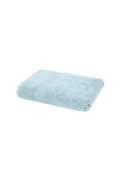American Linen Feather Touch Bath Towel 550 GSM 100% Cotton Terry 70x140 cm -Luxury Feel, Quick Dry - Sky Blue
