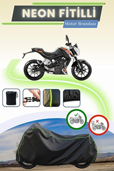 Cemku Cool غطاء محرك متوافق مع KTM 200 Duke ABS متوافق مع نظام Black Lock Neo...