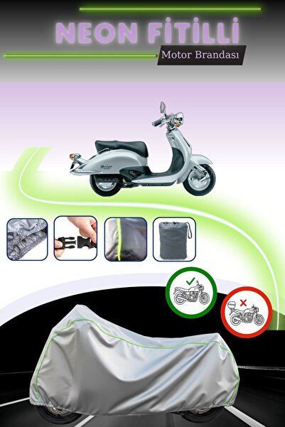 Cemku Cool حقيبة خلفية وقفل باللون الرمادي النيون قماش مجدّل غير متوافقة مع ق...