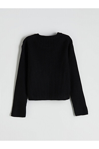 LC Waikiki Cey New Season Crew Neck Girls' Knit Sweater