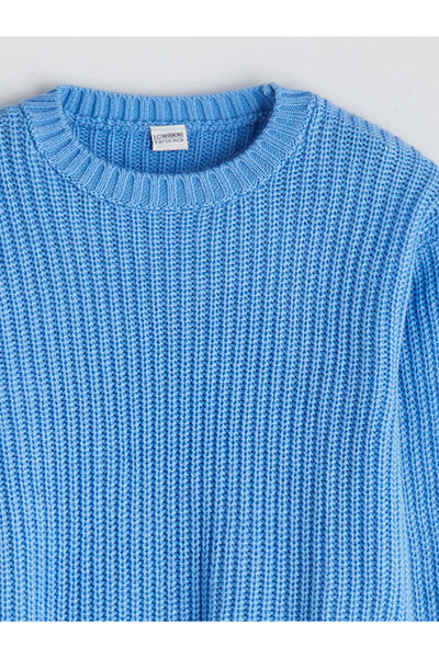 LC Waikiki LCW Kids Bisiklet Yaka Kız Çocuk Triko Kazak