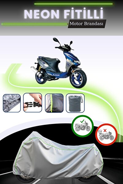 Cemku Cool حقيبة خلفية رمادية نيون قماش مجدّل وقماش محرك متوافق مع كانوني هوس...