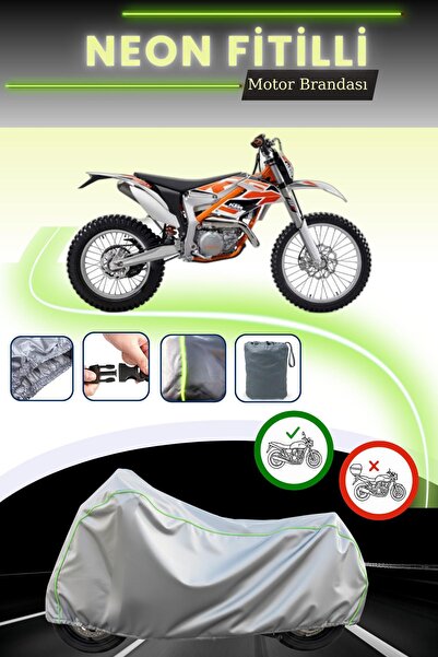 Cemku Cool قماش دراجة نارية متوافق مع KTM 250 Freeride R متوافق مع Gray Lock ...