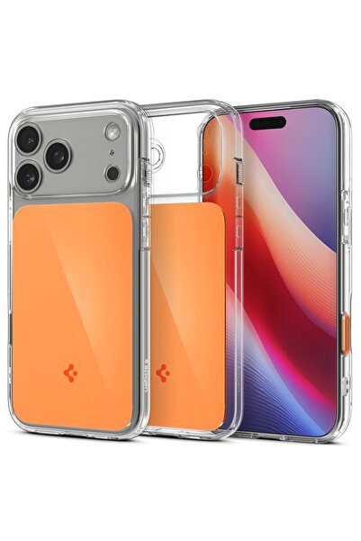 Spigen غطاء MagSafe رفيع لهاتف iPhone 17 Pro، غطاء Ultra Hybrid T MagFit لامع...