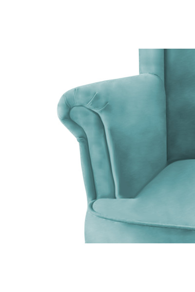 Lazy Vibes Chair king Velvet with Two Wings from