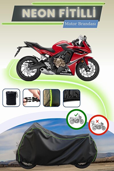 Cemku Cool غطاء محرك متوافق مع نيون فيتيل هوندا CBR 600 F باللون الأسود