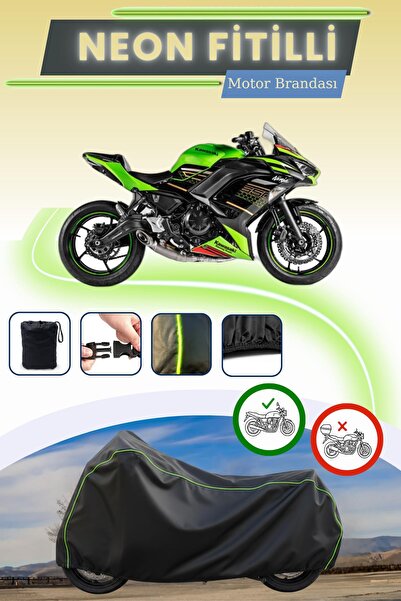 Cemku Cool حقيبة خلفية وقفل باللون الأسود النيون قماش مجدّل غير متوافقة مع قم...