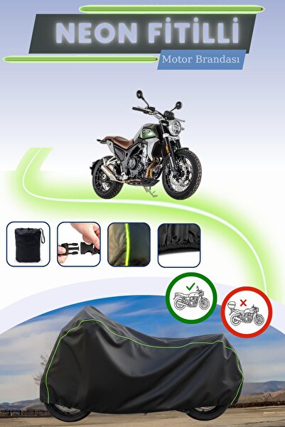 Cemku Cool غطاء محرك متوافق مع نيون فيتيل جاوا RVM 500 سكرامبلر باللون الأسود