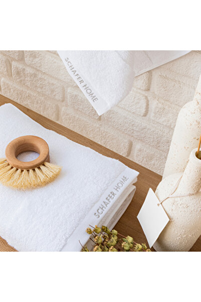 Schafer Home Soft Touch Towel 70X140 cm 1 Piece-White
