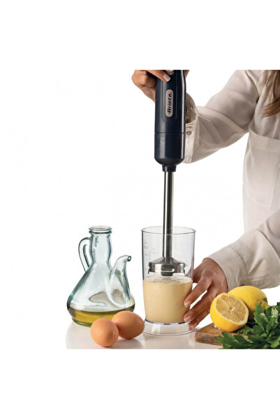 ARIETE Blender with chopper 3in1 BREAKFAST 0601/10, 700W, 500ml, 2 speeds, Antisplash, Dark gray