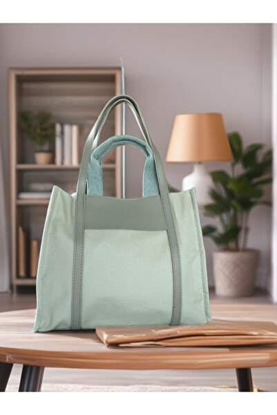 VELLA BAG Kanvas Model Kadın el ve omuz çantası