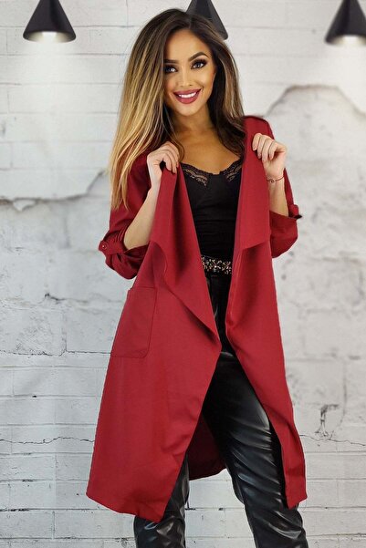 WildFashion Midi cardigan with pockets P423-81