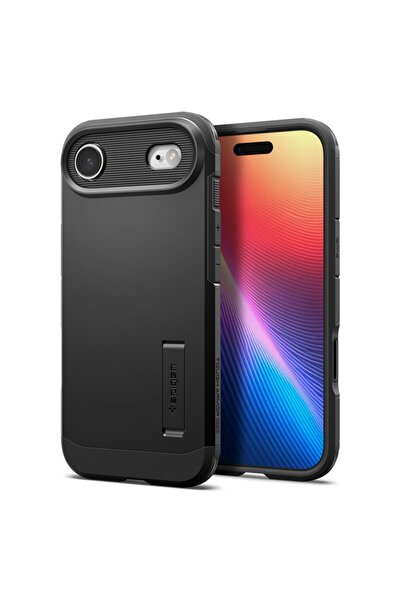 Spigen iPhone Air Ekstra Dayanıklı Kılıf Tough Armor Ai T Force Black Çift Ka...