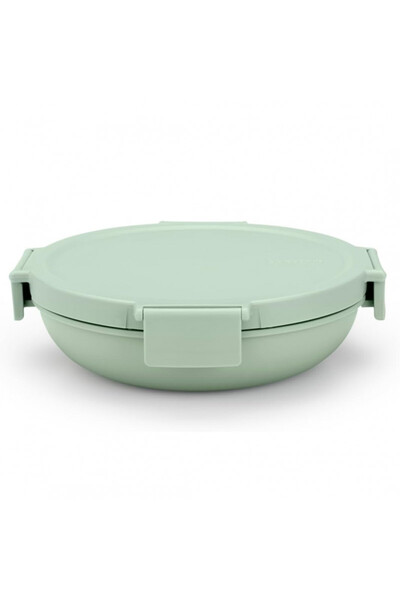 Brabantia Make&Take 1006300 Food Box, 1 l, Leakproof, Airtight, BPA Free, Green
