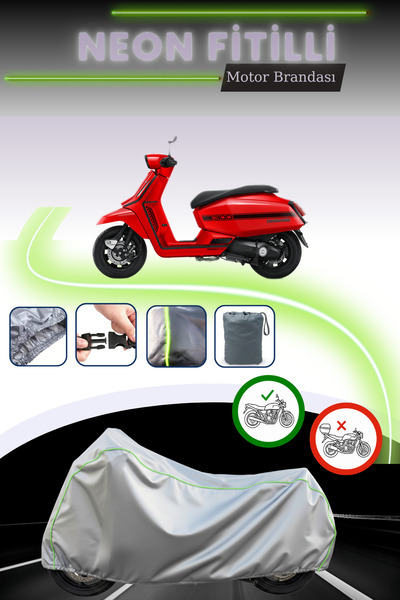 Cemku Cool حقيبة خلفية وقفل باللون الرمادي النيون قماش مجدّل غير متوافقة مع ق...