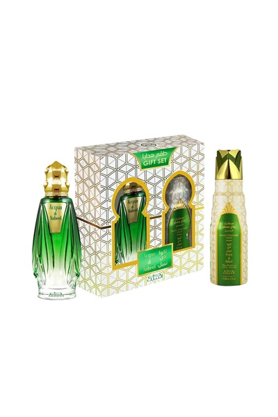 Nabeel Set Acqua Di Absolute Unisex, Eau de Parfum, 100 ml + Deodorant Spray, 100 ml