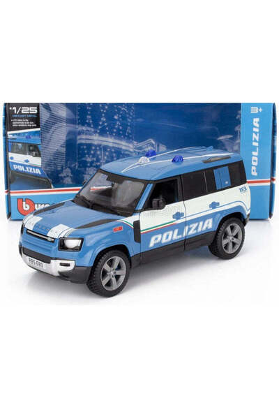 BBURAGO Land Rover Defender 110 2022 Polizia - 1/25