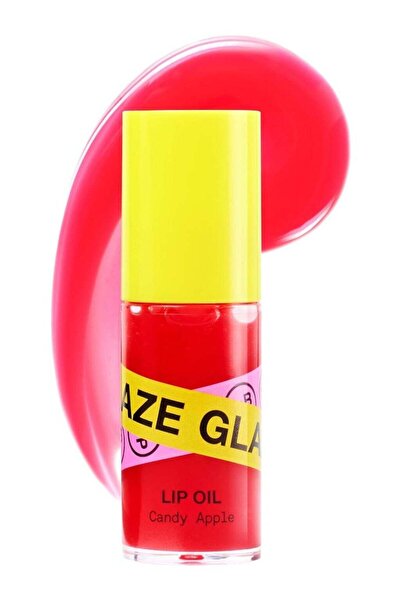 AMYTIS GARDEN زيت الشفاه جليز - زيت مرطب ومملوء بالشفاه (حلوى التفاح)