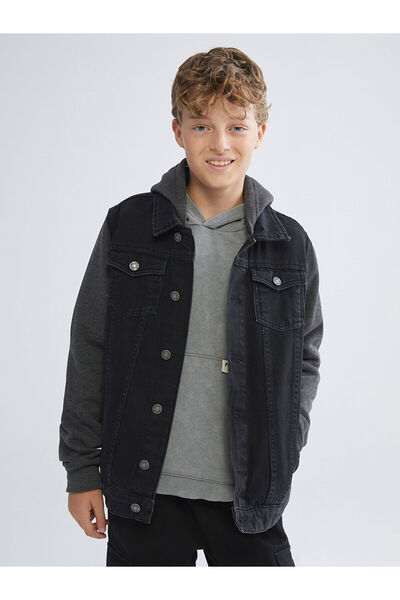 LC Waikiki Two Mt Shop Quality Lcw Kids Black Denim Straight Standard & Regul...