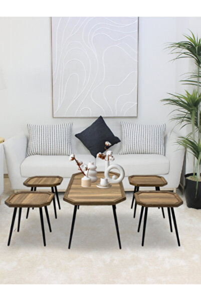 DEC19 طقم طاولات تركي مودرن بالوان مختلفة