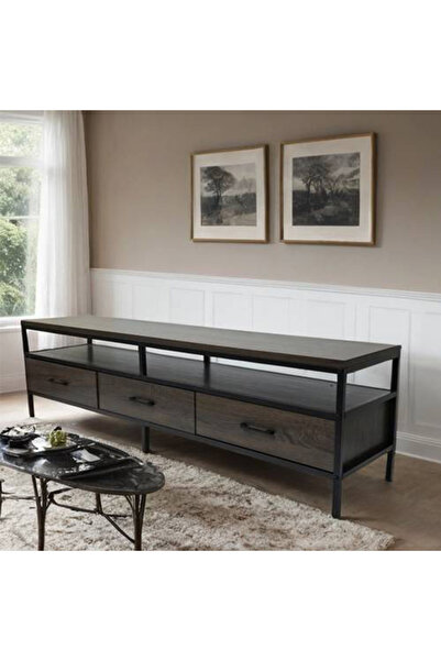 DEC11 180cm TV table with elegant and luxurious design